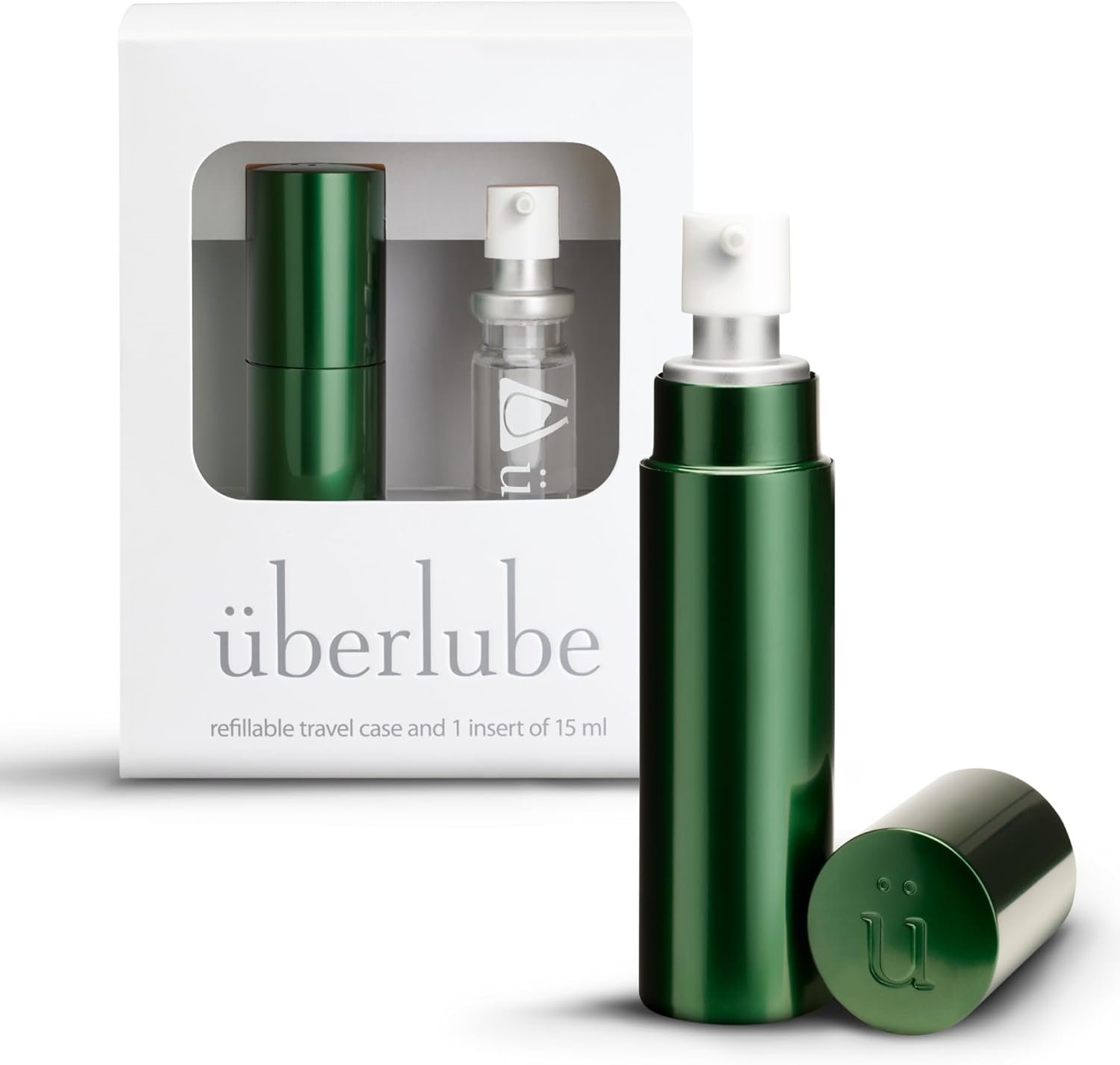 Uberlube Silicone Lube - Silver for Travel Unscented Silicone Lubricant Personal Lubrication : Latex-Safe Sex Lube Liquid for Couples, Flavorless, Vaginal & Anal Lube - 15ml - Image 12