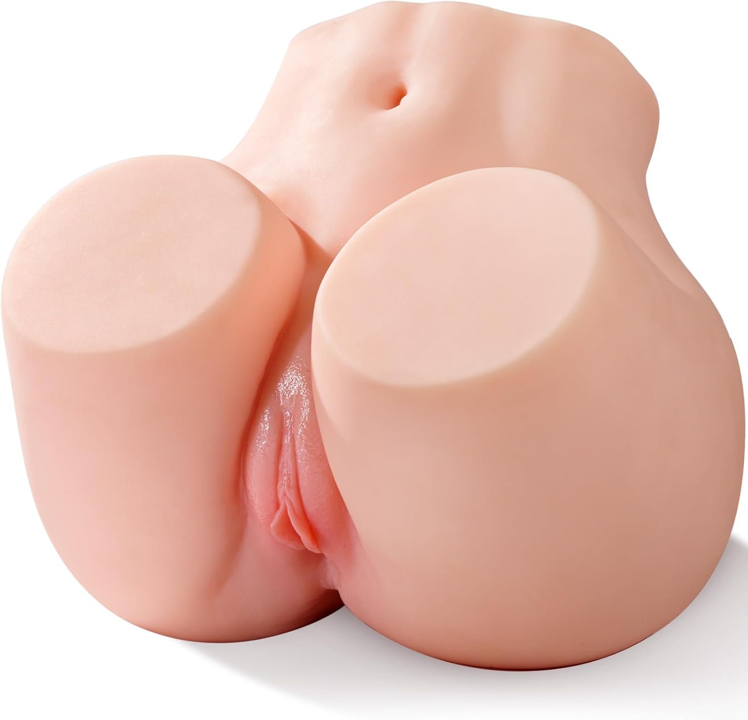BIG SHOCKED Pocket Pussy for Men - Men's Sex Toys Male Masturbators Realistic Adult Toys Sex Doll Stroker 3D Lifelike Soft Butt with Vagina Anal Sex Pleasure Skin Color Adult Toy - Image 9